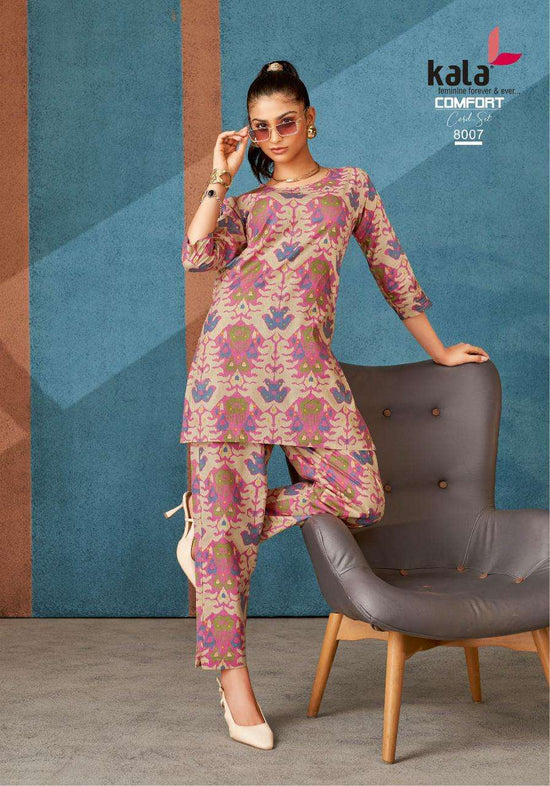 Kala Comfort Co-ord Set Vol-03  (12 Pcs)