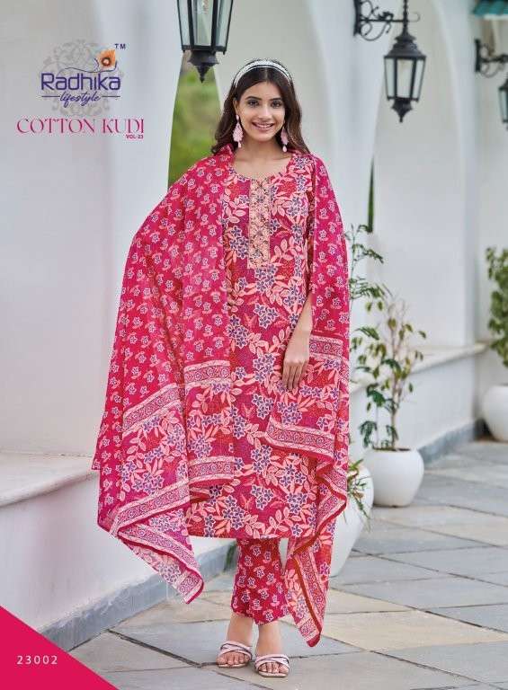 Radhika Lifestyle Cotton Kudi Vol-22 (8 Pcs)