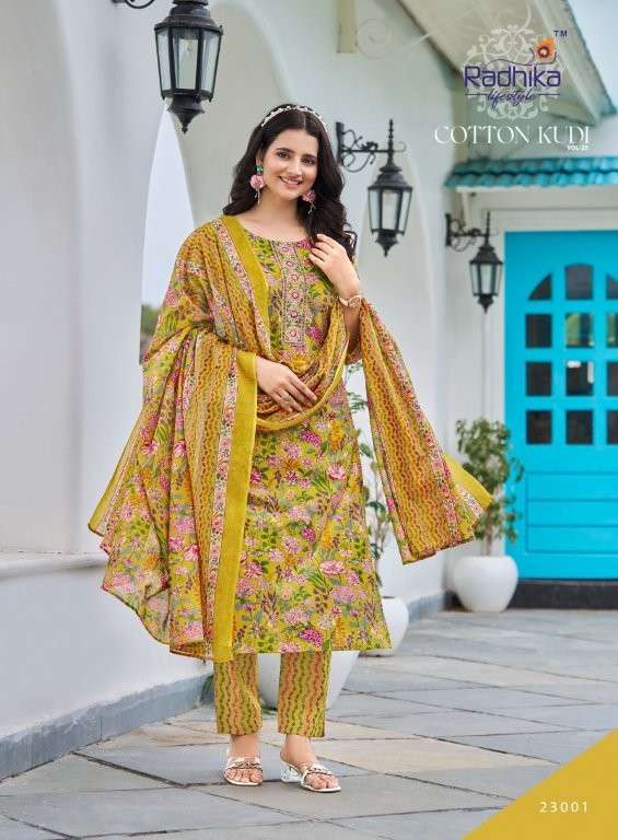 Radhika Lifestyle Cotton Kudi Vol-22 (8 Pcs)