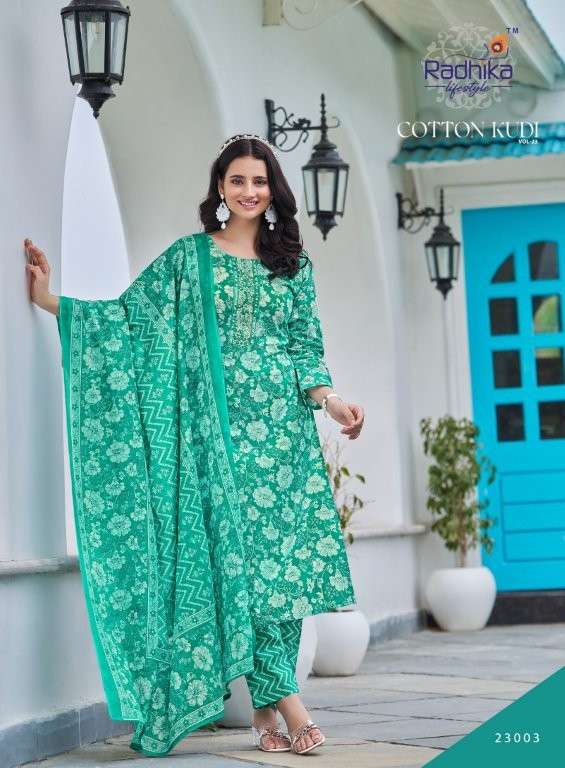 Radhika Lifestyle Cotton Kudi Vol-22 (8 Pcs)