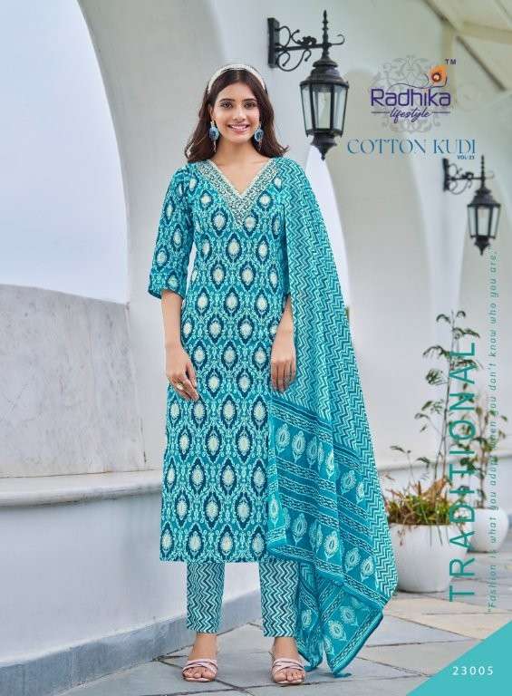 Radhika Lifestyle Cotton Kudi Vol-22 (8 Pcs)