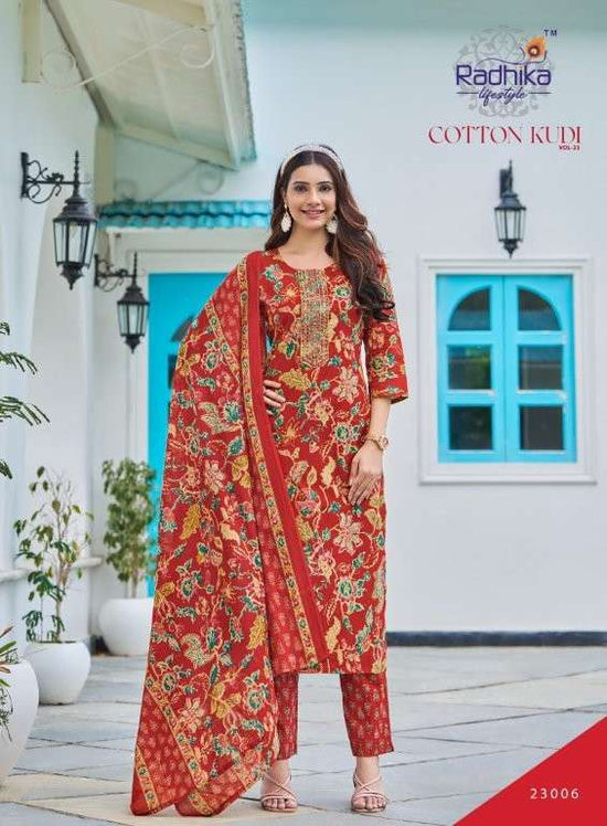 Radhika Lifestyle Cotton Kudi Vol-22 (8 Pcs)