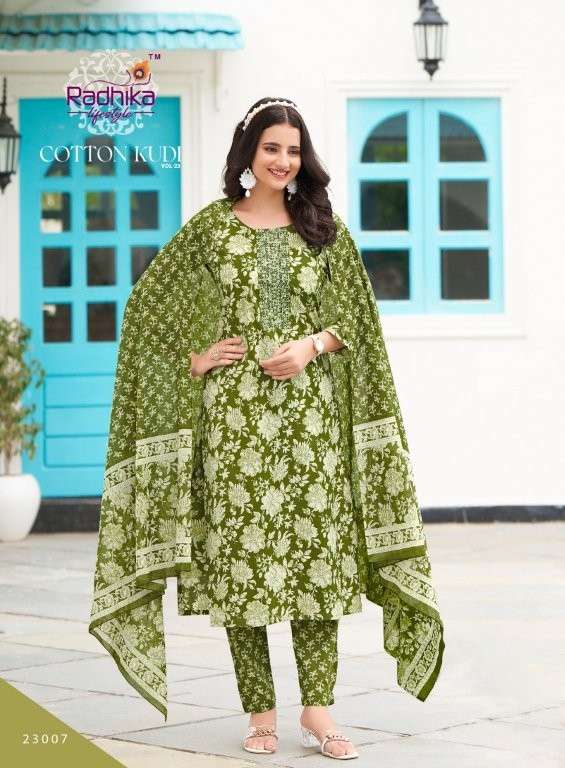 Radhika Lifestyle Cotton Kudi Vol-22 (8 Pcs)