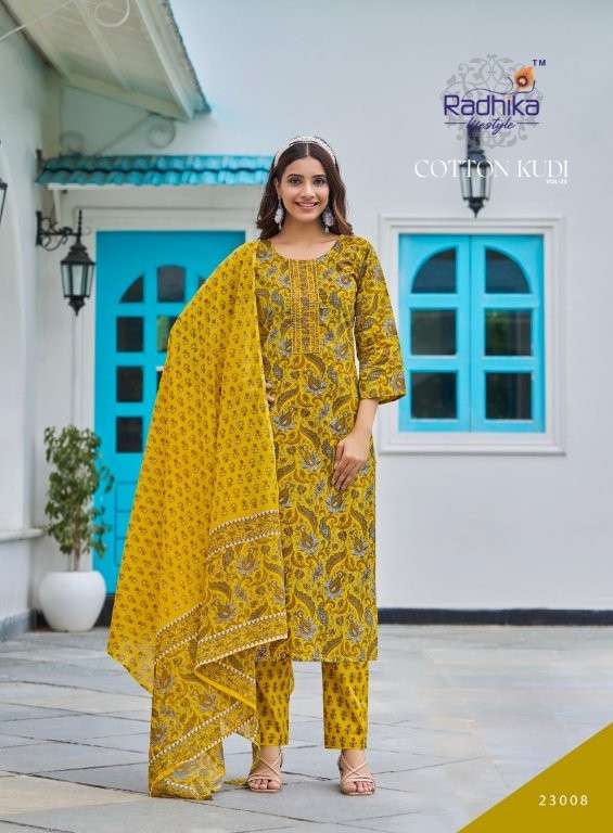 Radhika Lifestyle Cotton Kudi Vol-22 (8 Pcs)