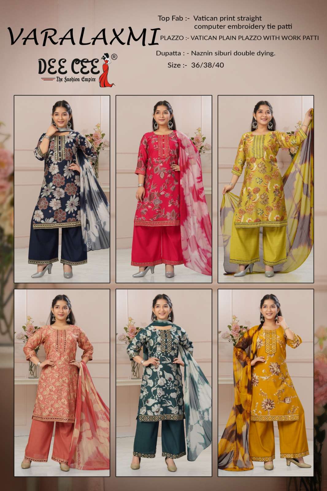 Dee Cee Varalaxmi (6 Pcs)