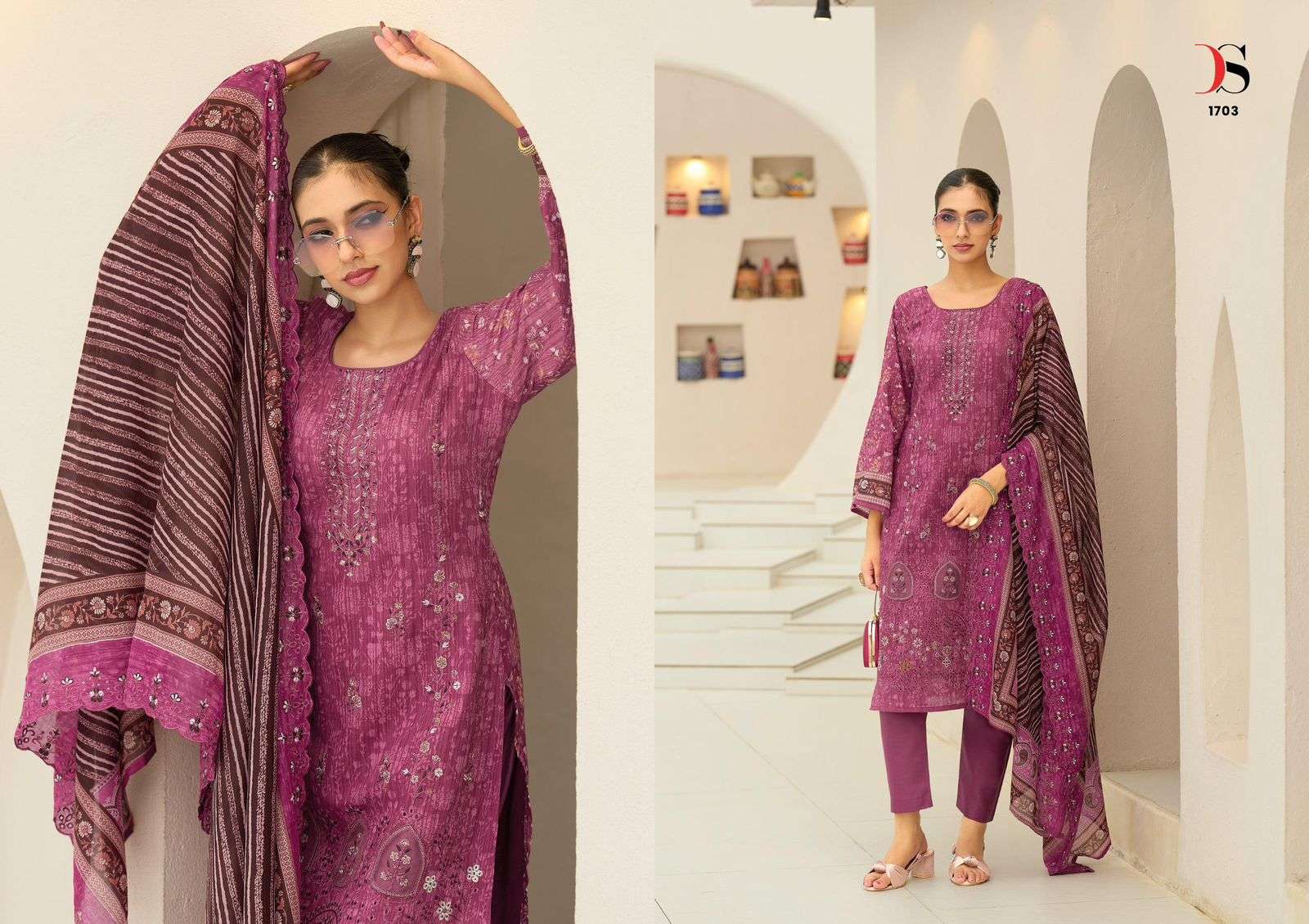Deepsy Suit Bin Saeed Vol-17