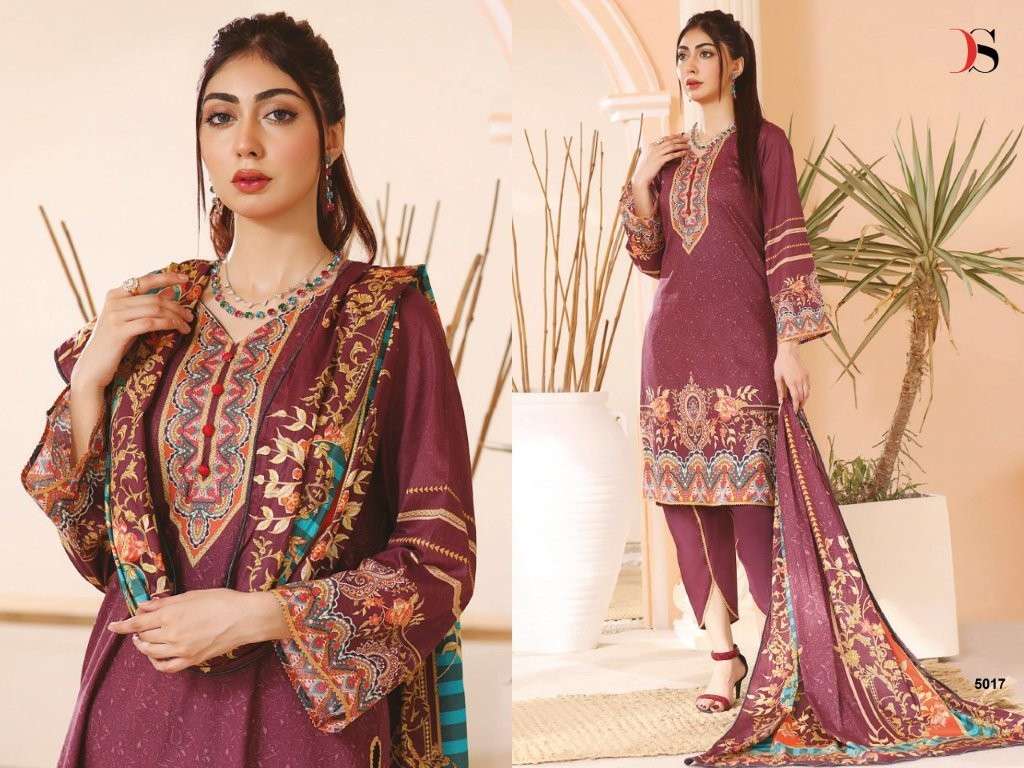 Deepsy Suit Firdous Lawn Vol-24 (8 Pcs)