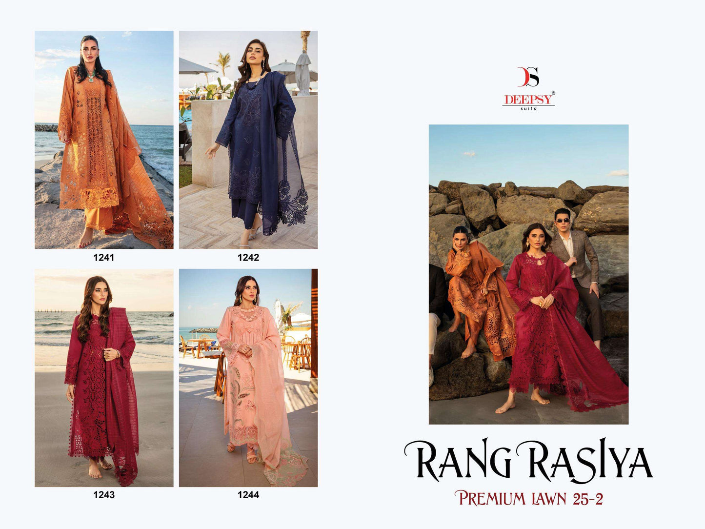 Deepsy Suit Rangrasiya Lawn-25 Vol-02