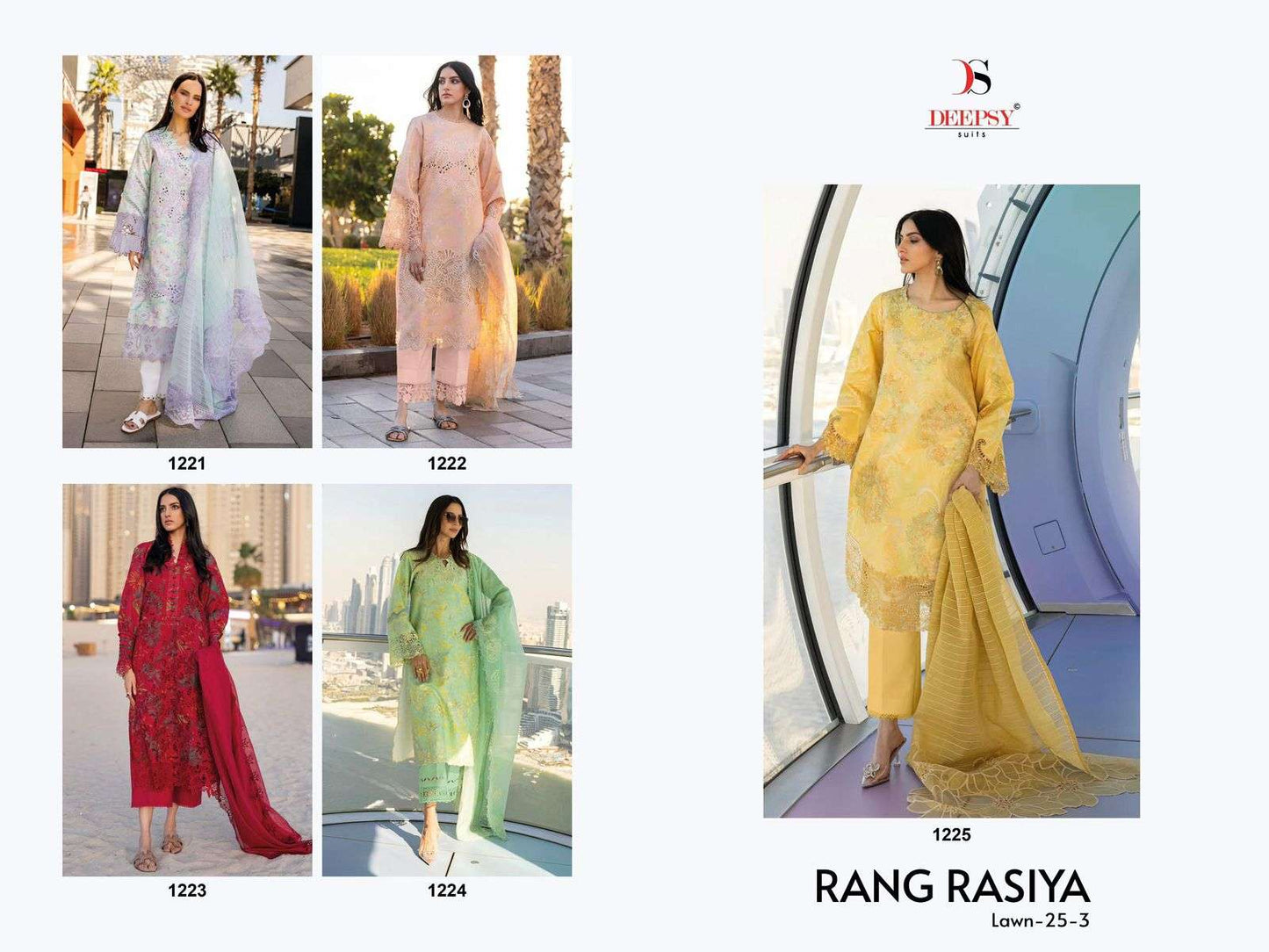 Deepsy Suit Rangrasiya Lawn-25 Vol-03