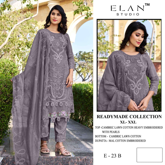 ELAN LAWN STUDIO E - 25 Pakistani Suit Set - Amrah Wholesale