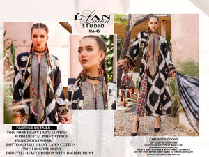 Elan Lawn Studio Ma-45 (1 Pcs)