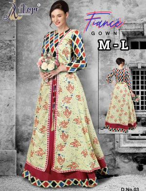 Arya Dress Maker Fiance  (4 Pcs)