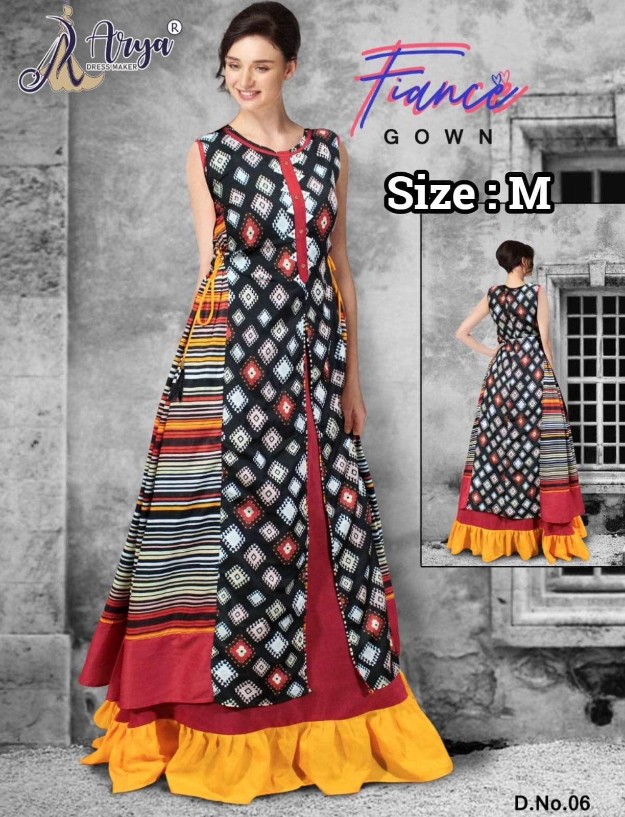 Arya Dress Maker Fiance  (4 Pcs)