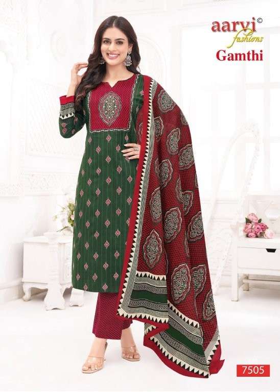 Aarvi Fashions Gamthi Vol-10