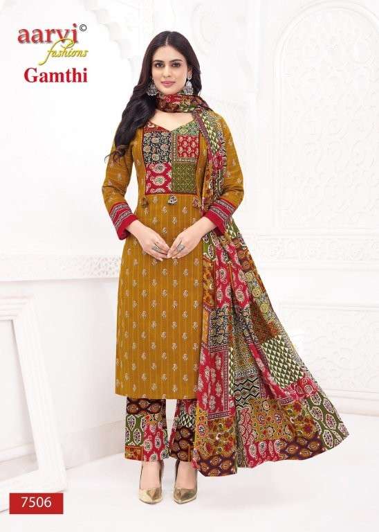 Aarvi Fashions Gamthi Vol-10