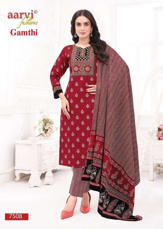 Aarvi Fashions Gamthi Vol-10