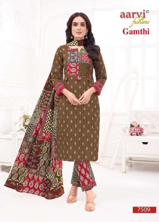 Aarvi Fashions Gamthi Vol-10