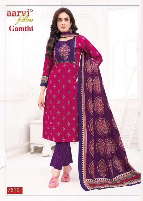 Aarvi Fashions Gamthi Vol-10
