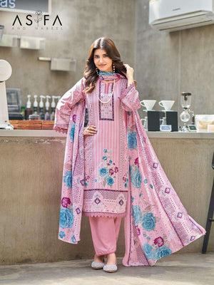 Ganesha Asifa Nabeel Vol-03 Cotton Pakistani Suit