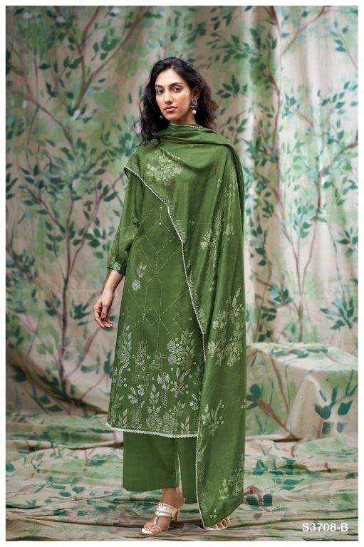 Ganga Fashion Harleen  (4 Pcs)