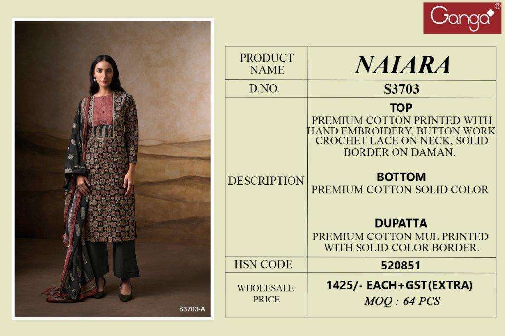 Ganga Fashion Naiara (4 Pcs)