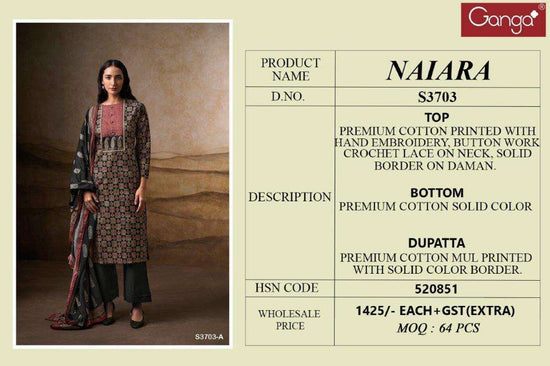 Ganga Fashion Naiara (4 Pcs)