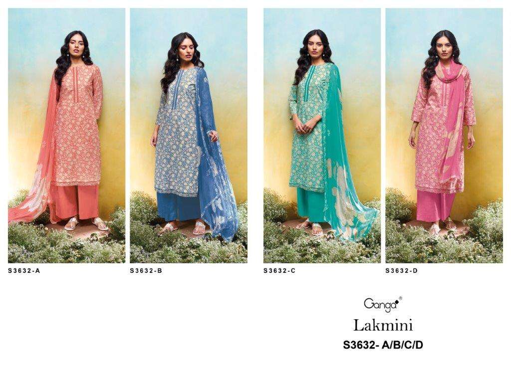 Ganga Fashion Lakmini (4 Pcs)