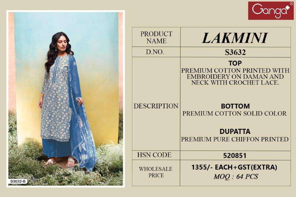 Ganga Fashion Lakmini (4 Pcs)