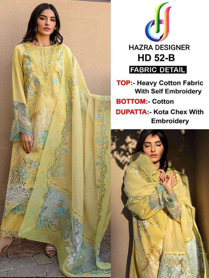 Hazra Designer Hd-52 Colours (2 Pcs)