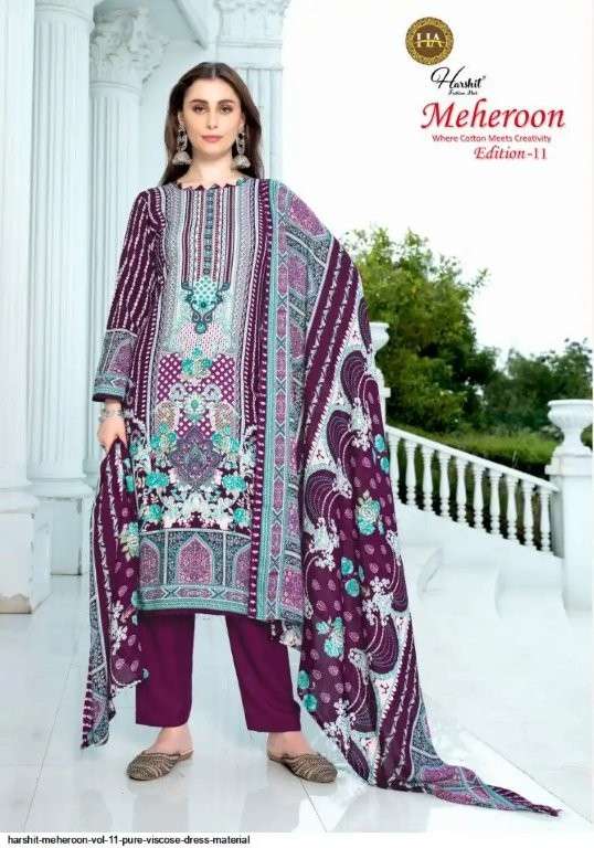Harshit Fashion Hub Meheroon Vol-11