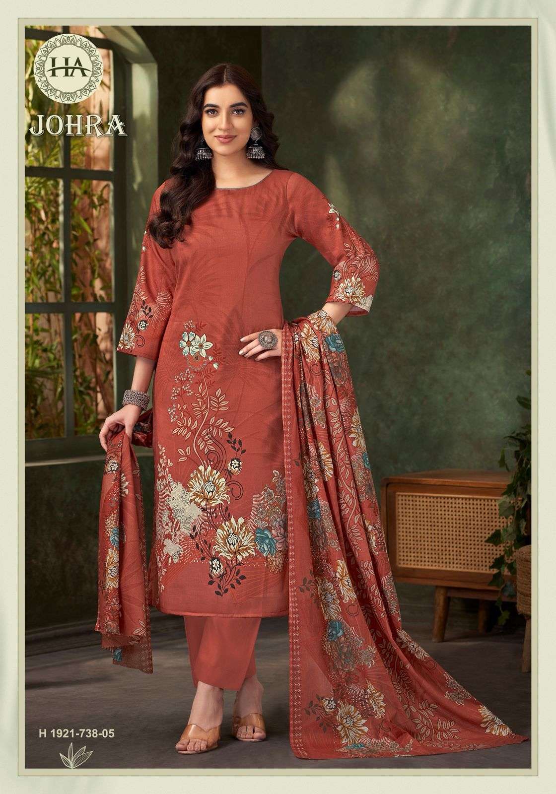 Harshit Fashion Hub Johra  (6 Pcs)