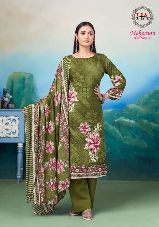 Harshit Fashion Hub Meheroon Vol-07
