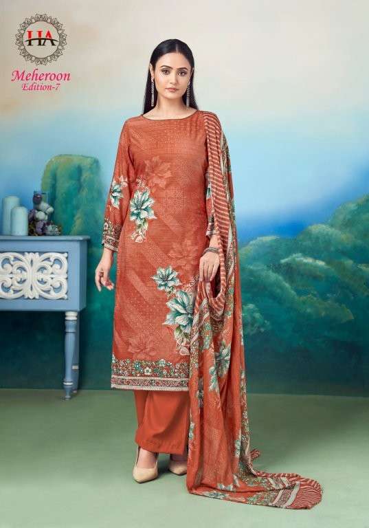 Harshit Fashion Hub Meheroon Vol-07