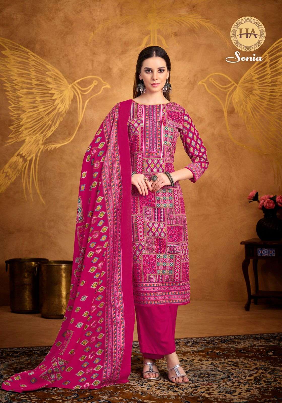 Harshit Fashion Hub Sonia (8 Pcs)