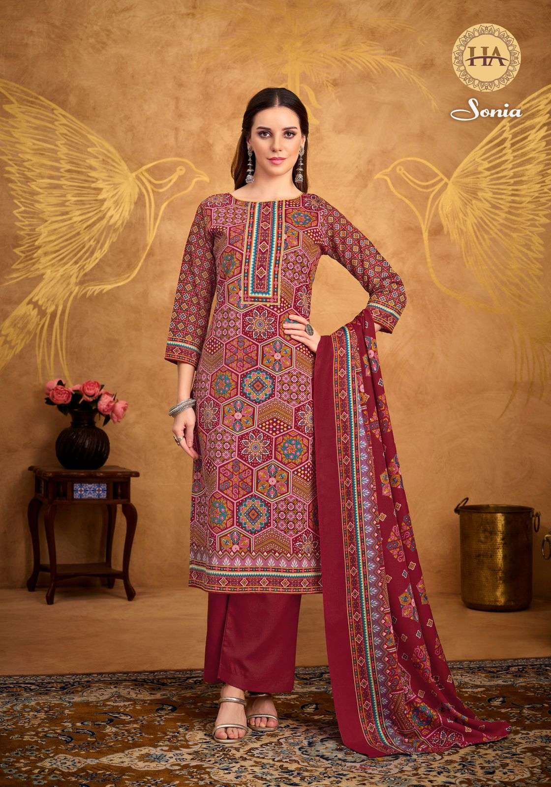 Harshit Fashion Hub Sonia (8 Pcs)