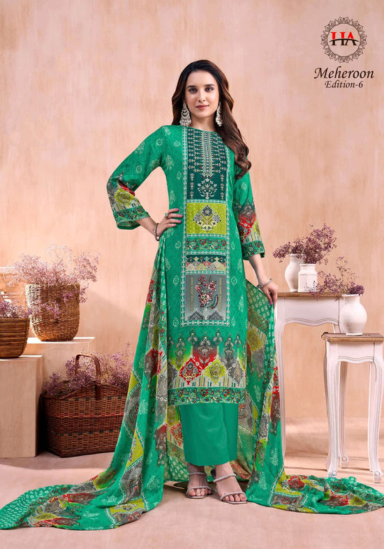 Harshit Fashion Hub Meheroon Vol-06