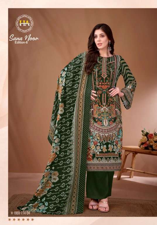 Harshit Fashion Hub Sana Noor Vol-06