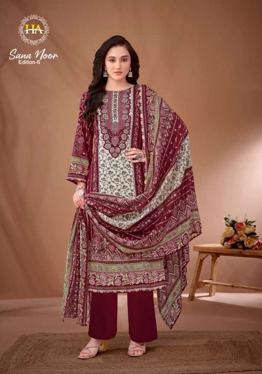 Harshit Fashion Hub Sana Noor Vol-06