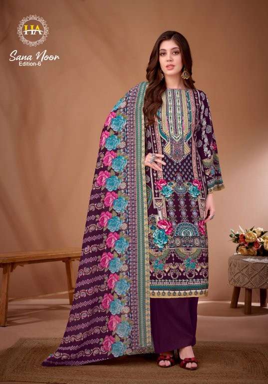 Harshit Fashion Hub Sana Noor Vol-06