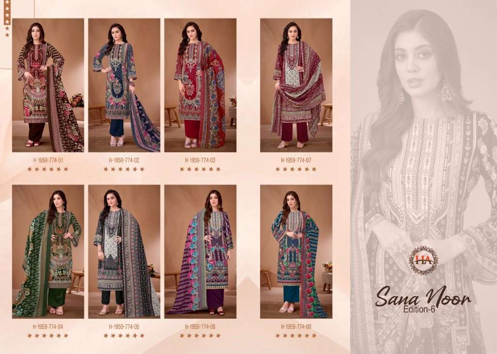 Harshit Fashion Hub Sana Noor Vol-06