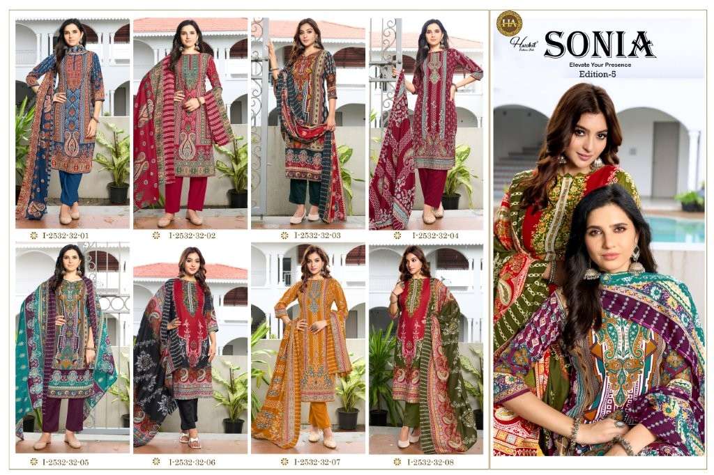 Harshit Fashion Sonia Vol-05