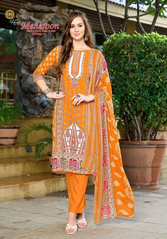 Harshit Fashion Meheroon Vol-14