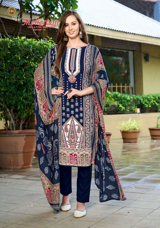 Harshit Fashion Meheroon Vol-14