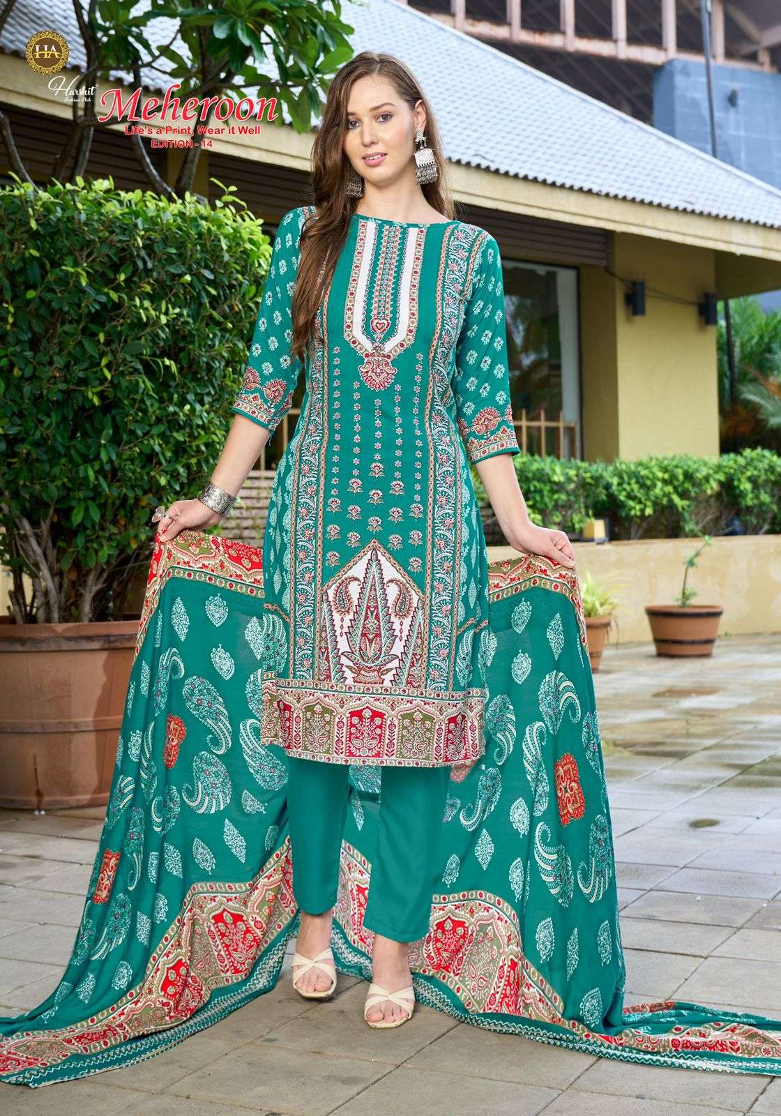 Harshit Fashion Meheroon Vol-14
