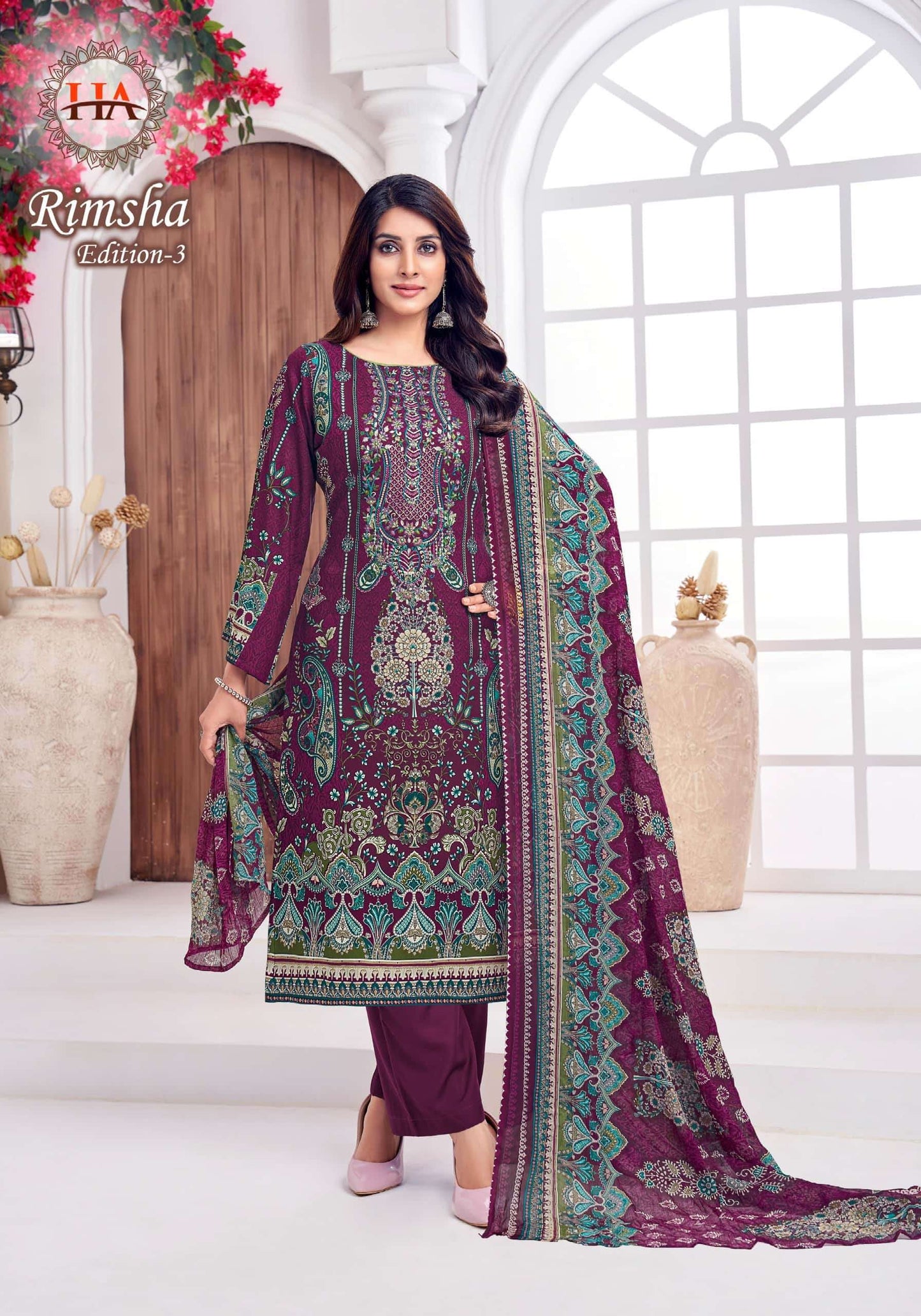 Harshit Fashion Hub Rimsha Vol-03