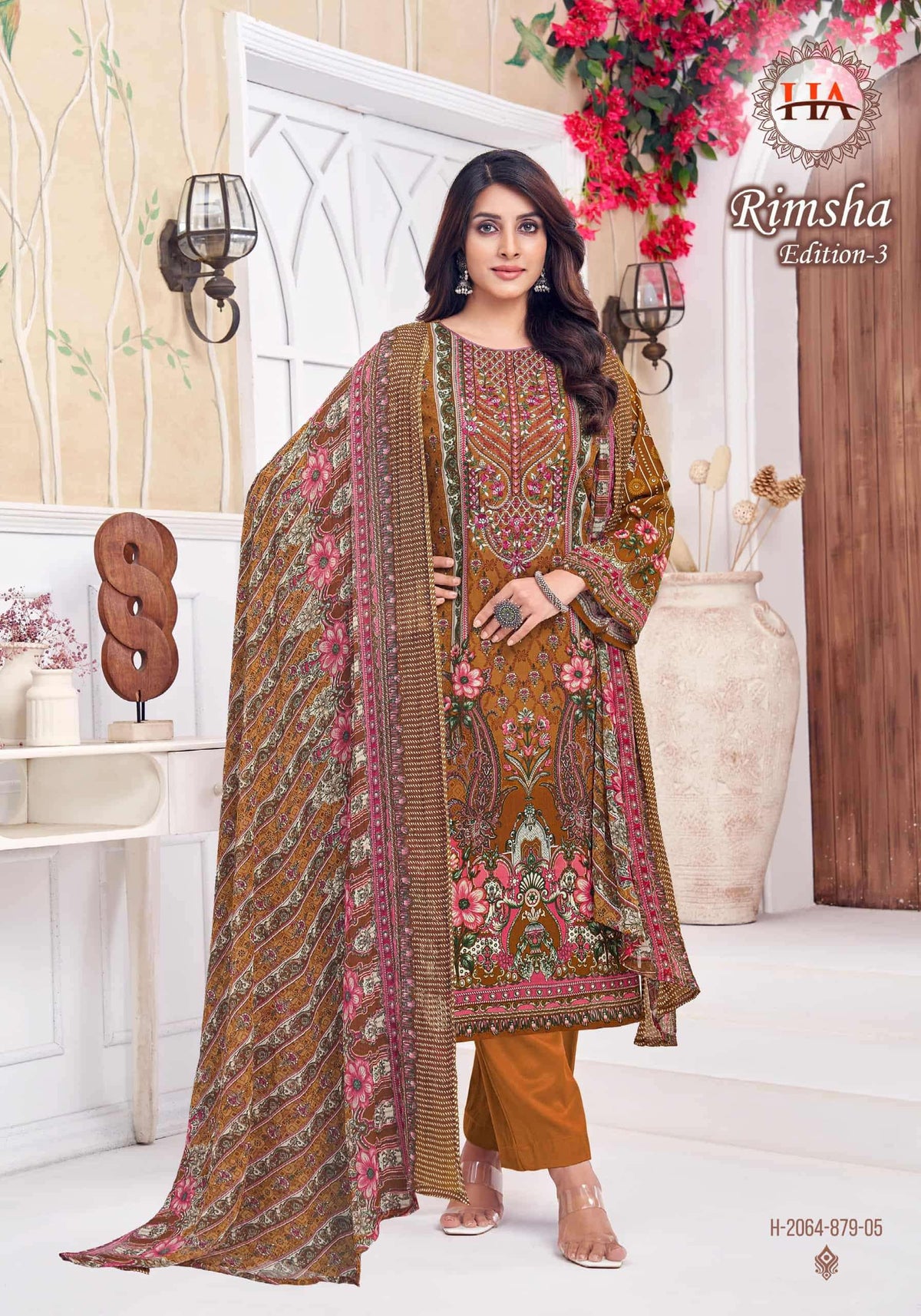 Api Rimsha Haroon Harshit Fashion Hub Rimsha Vol-03 - Amrah Wholesale