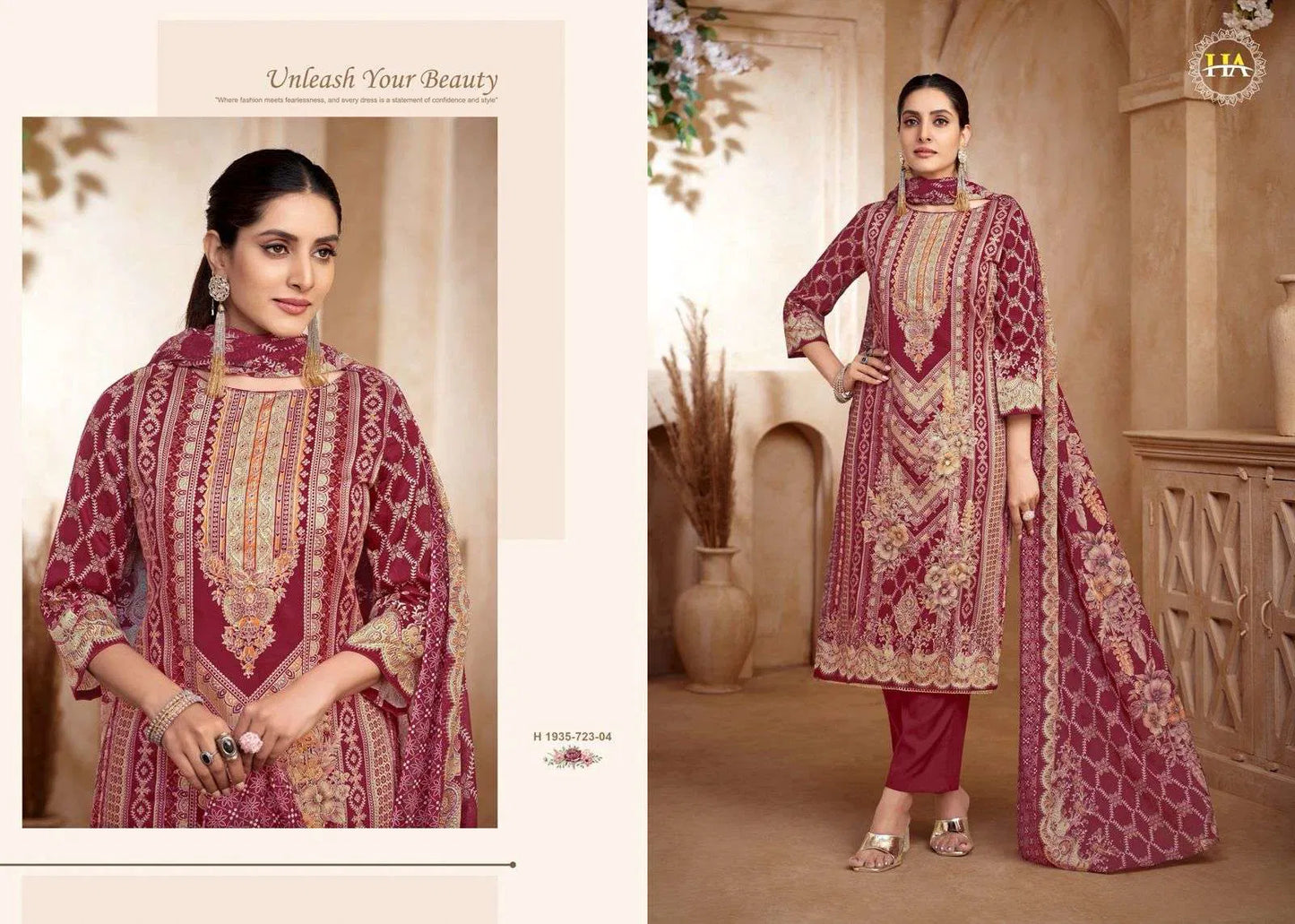 Harshit Fashion Hub Meheroon Vol-13