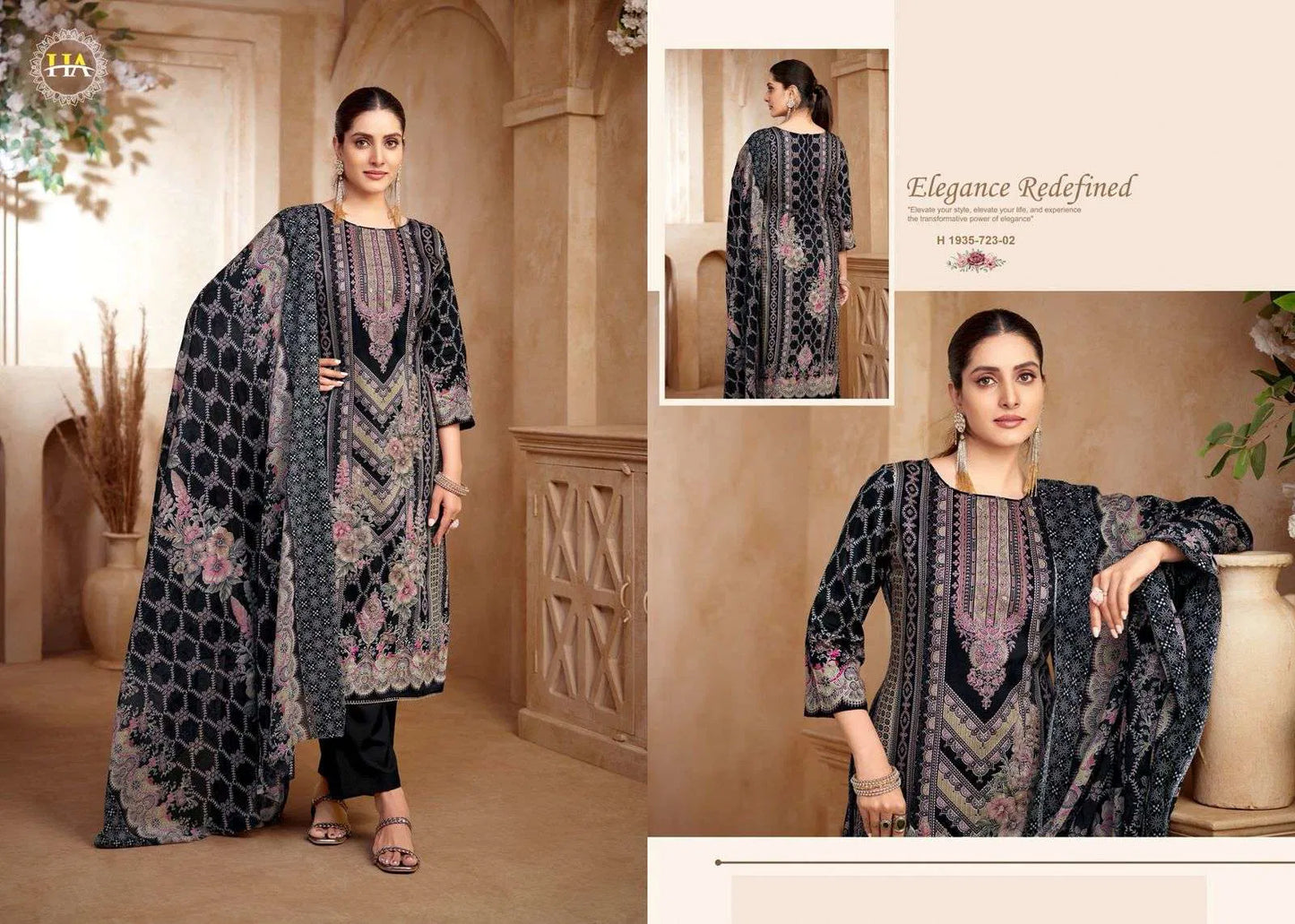 Harshit Fashion Hub Meheroon Vol-13