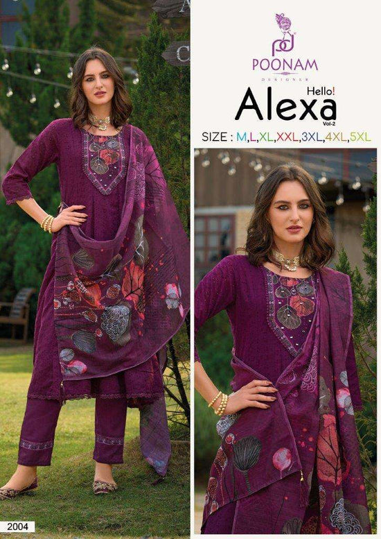 Poonam Designer Hello Alexa Vol-02