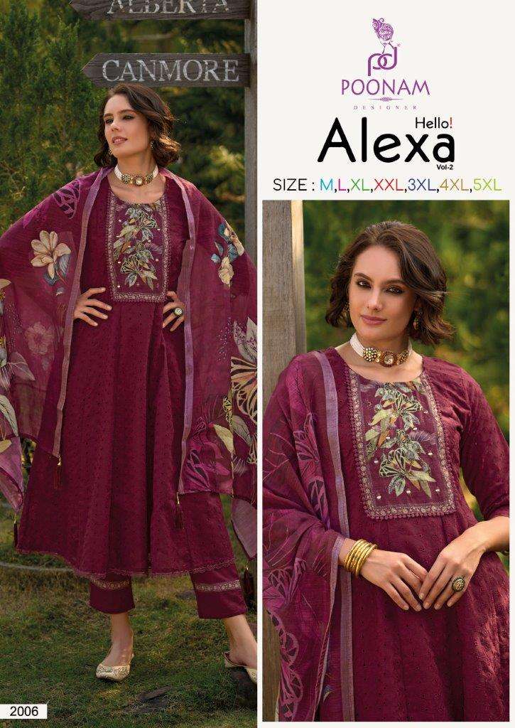 Poonam Designer Hello Alexa Vol-02
